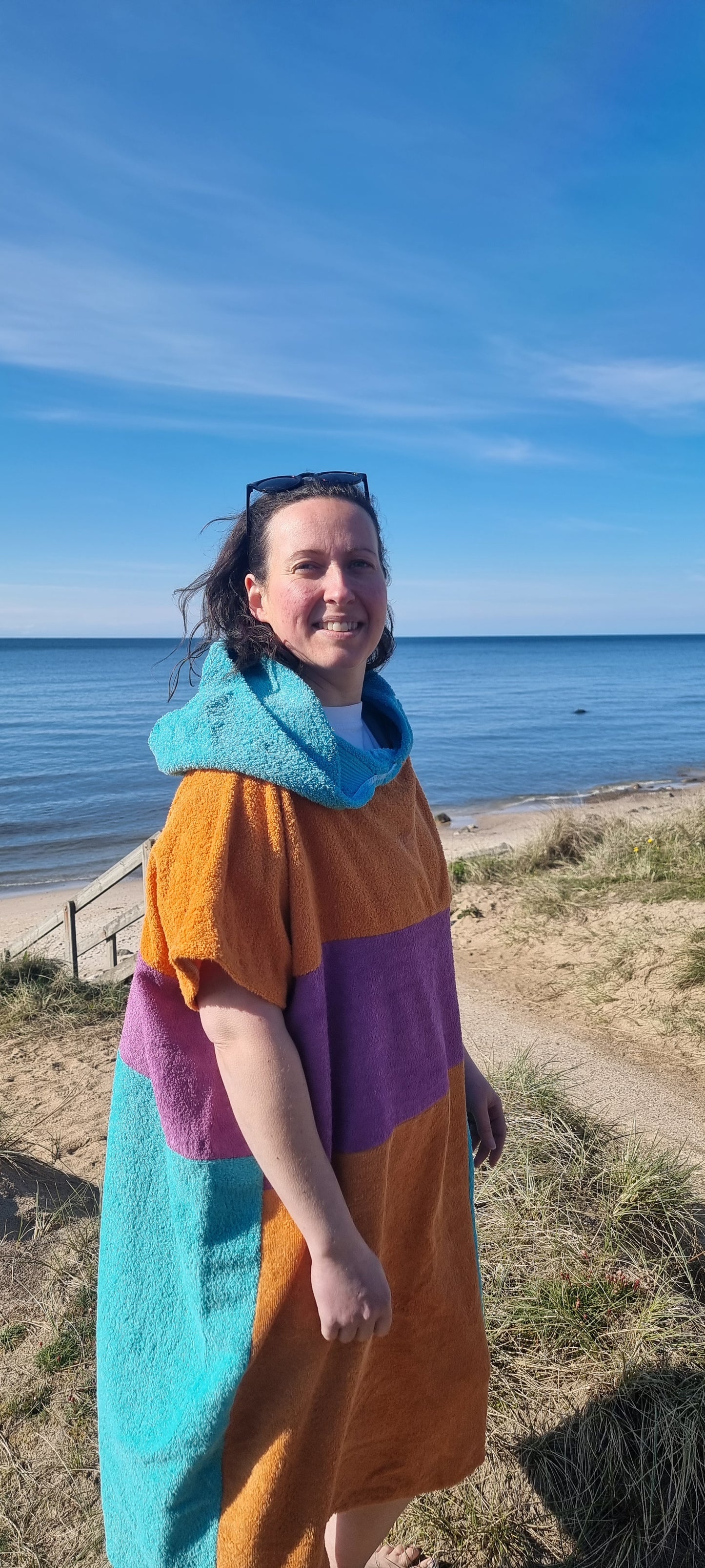 STRAND PONCHO (Summer ICE)