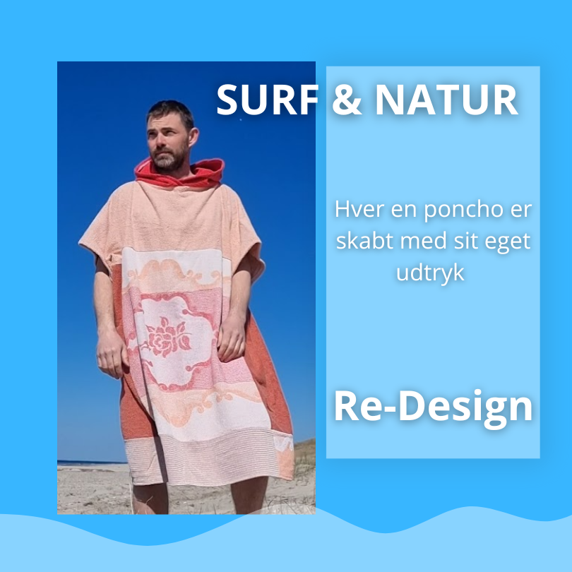 STRAND PONCHO (Dusty Rose)